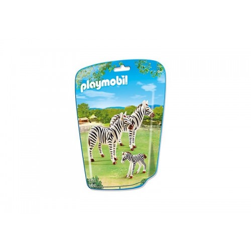 Playmobil Οικογένεια Από Ζέβρες 6641 4008789066411