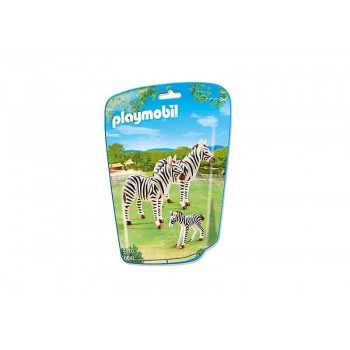 Playmobil Οικογένεια Από Ζέβρες 6641 4008789066411