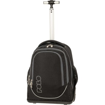 POLO Σακίδιο Trolley Cart-Black-Μαύρο 901074-2000 5201927135294