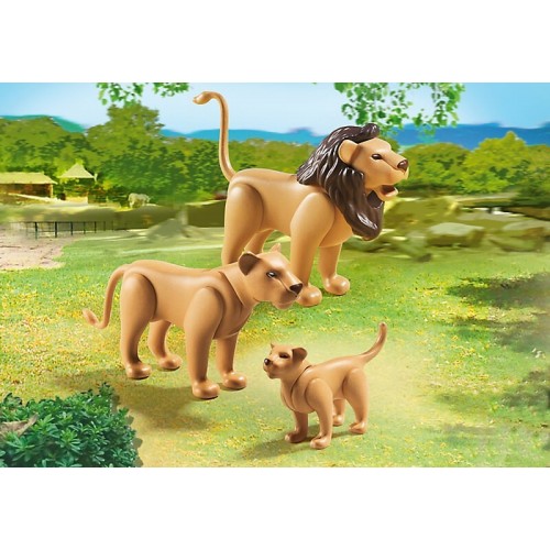 Playmobil Οικογένεια Λιονταριών 6642 4008789066428