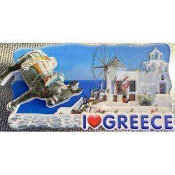 OEM Μαγνητάκι Ελλάδα - Κυκλαδίτικα Γάϊδαρος 60016 5206021105389