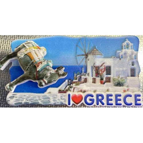 OEM Magnet Greece - Cycladic Donkey 60016 5206021105389