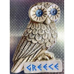 OEM Magnet Greece - Owl Blue Eyes 43073 5206021068790