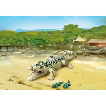 Playmobil Αλιγάτορας Με Τα Μωρά Του 6644 4008789066442