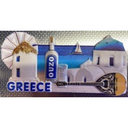 OEM Magnet Greece - Ouzo Bouzouki Island 43092 5206021075361