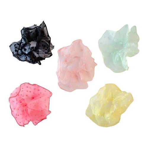 Azure accessories Scrunchie Elastic Transparent Fabric XA-0132 5200419210952