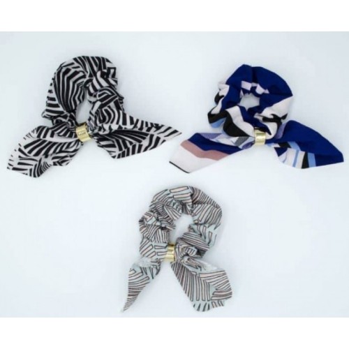Azure accessories Σούρα Μαλλιών Μαντήλι Σε Διάφορα Χρώματα MA-0368 5200419207235