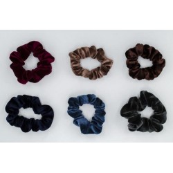 Azure accessories Small Hair Tie Velvet In Various Colors MA-0186 5200419205224