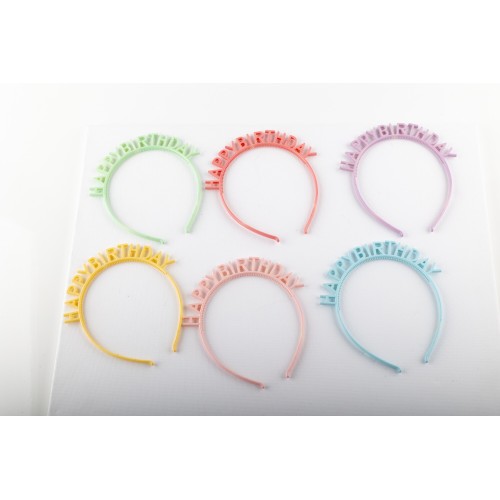 Azure accessories Happy Birthday Hair Tie XA-0238 5200419212017