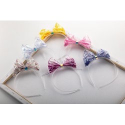 Azure accessories Hair Bow Stick Various Colors - 1 Pc. XA-0418 5200419213854