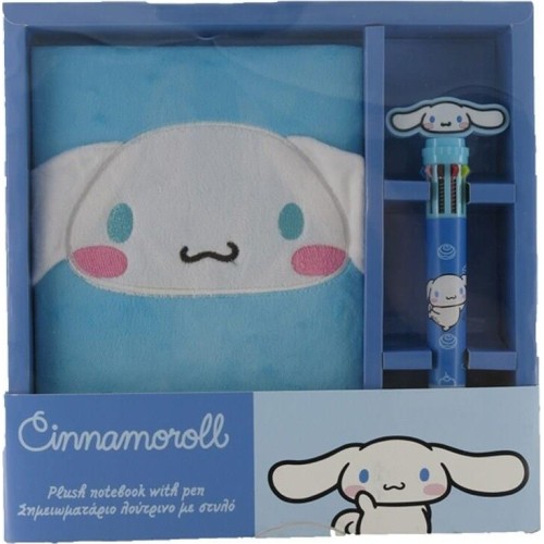 Diakakis imports Hello Kitty Cinnamoroll Plush Diary SET 000490136 5205698744846