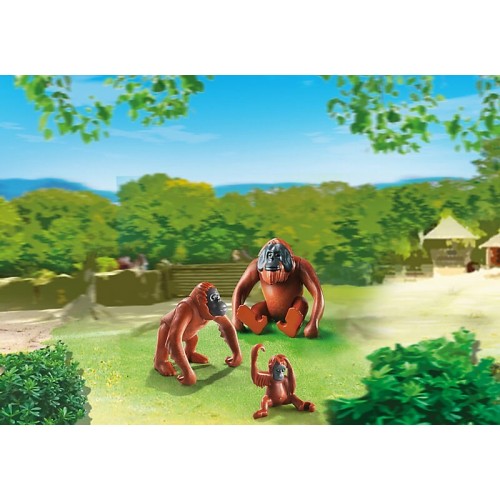 Playmobil Οικογένεια Ουρακοτάγκων 6648 4008789066480