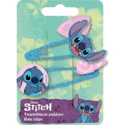 Diakakis imports Disney Stitch Τσιμπιδάκια Μαλλιών Σετ 2Τεμ LILO and Stitch 000565065 5205698752483