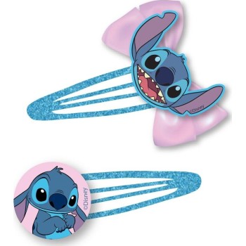 Diakakis imports Disney Stitch Τσιμπιδάκια Μαλλιών Σετ 2Τεμ LILO and Stitch 000565065 5205698752483
