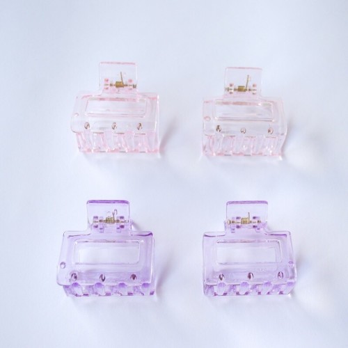 Azure accessories Transparent Hair Clip Medium - 1 Pc MA-0570 5200419209086