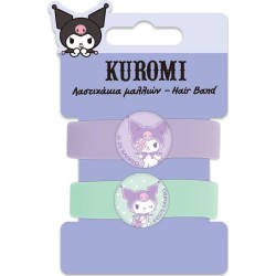 Diakakis imports Hello Kitty Λαστιχάκια Μαλλιών Σετ 2Χρ Σετ Kuromi 000490157 5205698752575