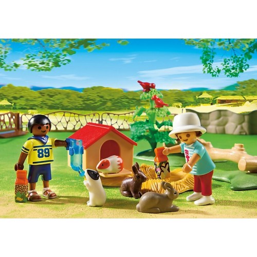Playmobil Παιδικός Ζωολογικός Κήπος 6635 4008789066350