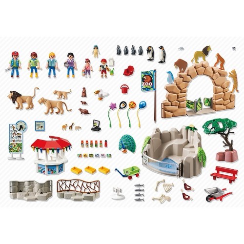 Playmobil Μεγάλο Ζωολογικό Πάρκο 6634 4008789066343