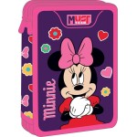Diakakis imports Σχολική Κασετίνα Διπλή Γεμάτη Disney Minnie Mouse Cutie Must Team 000565161 5205698757754