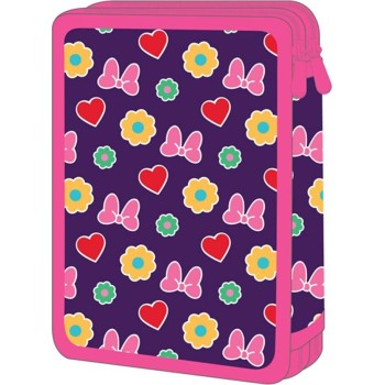 Diakakis imports Σχολική Κασετίνα Διπλή Γεμάτη Disney Minnie Mouse Cutie Must Team 000565161 5205698757754