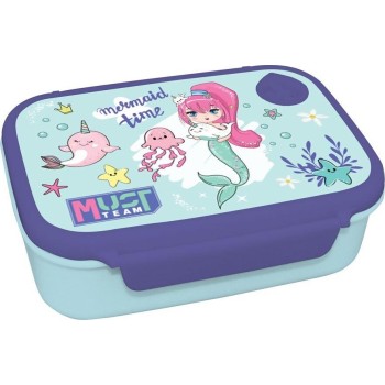 Diakakis imports Lunch Set Must Team Mermaid Time Lunch Box -water Canteen Pp 000586467 5205698736940