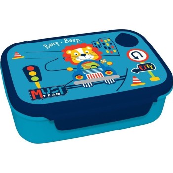 Diakakis imports Lunch Set Must Team Happy Trip Lunch Box -water Canteen Pp 000586465 5205698737046