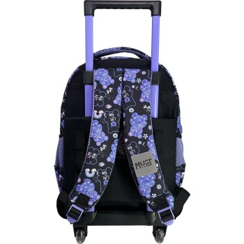 Diakakis imports School Trolley Backpack Must Team Gummy Bear 3 Cases 000586268 5205698731716