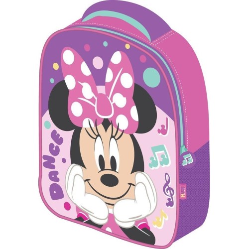 Diakakis imports Σχολική Τσάντα Πλάτης Νηπίου Disney Minnie Mouse Must Team 3D Eva 1 Θήκη 000565077 5205698753244