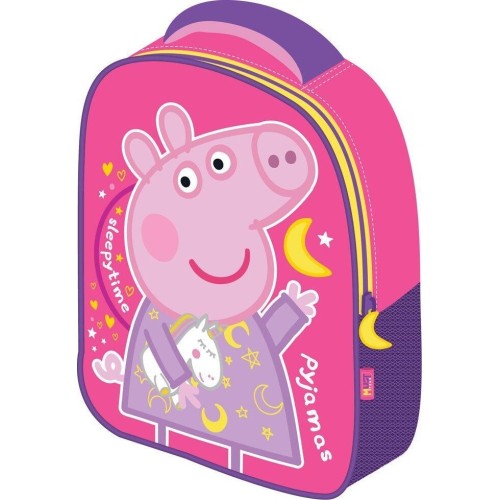 Diakakis imports Σχολική Τσάντα Πλάτης Νηπίου Peppa Pig Must Team 3D Eva 1 Θήκη 000482842 5205698753206