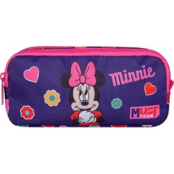 Diakakis imports Σχολική κασετίνα βαρελάκι Disney Minnie Mouse Cutie Must Team 2 θήκες 000565160 5205698757730