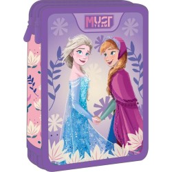Diakakis imports Σχολική Κασετίνα Διπλή Γεμάτη Disney Frozen Sisters Must Team 000565012 5205698750113