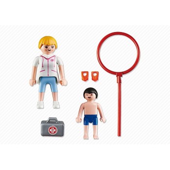 Playmobil Επόπτρια Πισίνας 6677 4008789066770