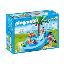 Playmobil Πισίνα Για Μωρά Με Τσουλήθρα 6673 4008789066732