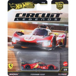 Mattel Hot Wheels Car Culture: Team Transport Premium Car Culture 1:64 Scale Die-cast Ferrari 499p Vehicle FPY86 / JBK49 1947352
