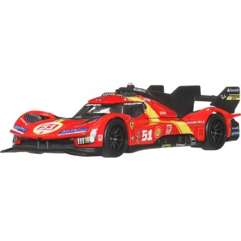 Mattel Hot Wheels Car Culture: Team Transport Premium Car Culture 1:64 Scale Die-Cast Ferrari 499P Vehicle FPY86 / JBK49 1947352