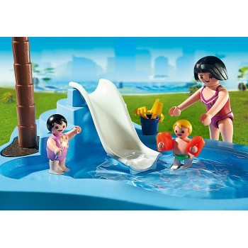 Playmobil Πισίνα Για Μωρά Με Τσουλήθρα 6673 4008789066732