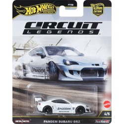 Mattel Hot Wheels Premium Car Culture Circuit Legends Pandem Subaru BRZ 1:64 Scale Collectible Toy Vehicle FPY86 / JBK64 1947352