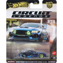 Mattel Hot Wheels Premium Car Culture 1:64 Scale Die-cast 2024 Mustang RTR Spec 5-fd Vehicle FPY86 / JBK48 194735262205