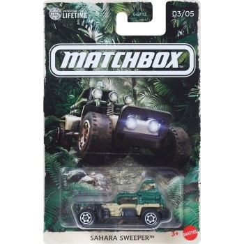 Mattel Matchbox Die-Cast 1:64 Scale Toy Car Or Truck, SAHARA SWEEPER GGF12 / JCG60 194735270378