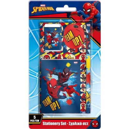 Diakakis imports Σχολικά Σετ 5τεμ SPIDERMAN Team UP 000508525 5205698738425