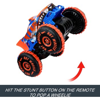 Mattel Hot Wheels Hw R/C Mτ Tiger Shark Που Σκαρφαλωνει 1:15 Monster Trucks Όχημα Παιχνίδι JFR39 194735304097