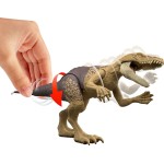 Mattel Jurassic World Rebirth Strike Attack Herrerasaurus Dinosaur Toy, Single Strike Action, Authentic & Posable JGB77 / JGB81 