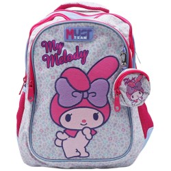 Diakakis imports Hello Kitty Τσάντα Πλάτης My Melody Must Team 3 Κεντρική Θήκη 000490120 5205698726545
