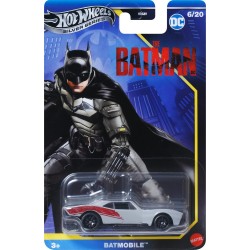 Mattel DC The Batman Hot Wheels 1:64 Scale Batman-Themed Toy Vehicle Batman Batmobile HDG89 / JBY12 194735266487