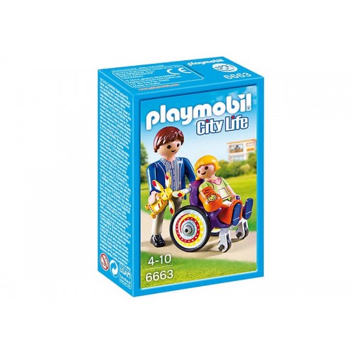 Playmobil Child In Wheelchair 6663 4008789066633