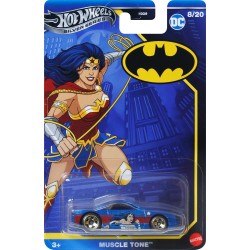 Mattel DC The Batman Hot Wheels Όχημα Παιχνίδι  Batman Muscle Tone HDG89 / JBY14 194735266524