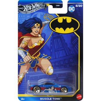 Mattel DC The Batman Hot Wheels Όχημα Παιχνίδι  Batman Muscle Tone HDG89 / JBY14 194735266524