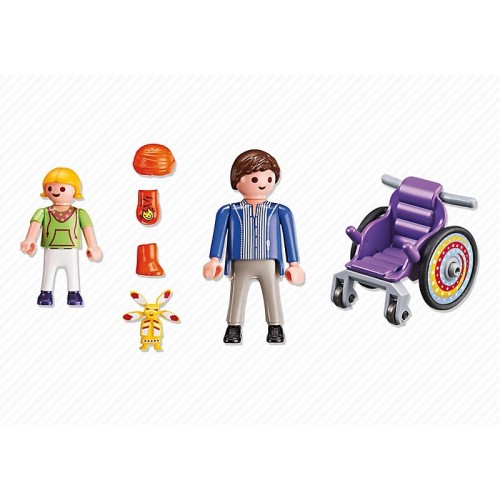 Playmobil Child In Wheelchair 6663 4008789066633