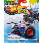 Mattel Hot Wheels Monster Trucks Χρωμοκεραυνοί 1:64 Color Shifters, Ramblin Wrecker HGX06 / JCH05 194735270583