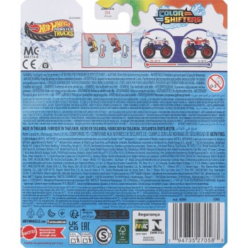 Mattel Hot Wheels Monster Trucks 1:64 Color Shifters, Ramblin Wrecker HGX06 / JCH05 194735270583